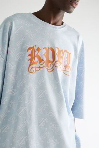 T-shirt Vola - Hemelsblauw