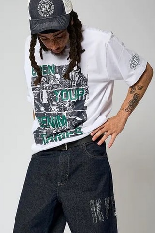 Biologisch Katoenen T-shirt Regular Fit Vorto - Wit