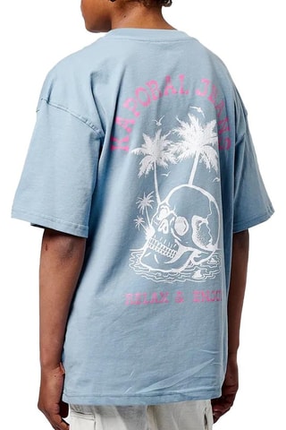 T-shirt Omis - Lichtblauw