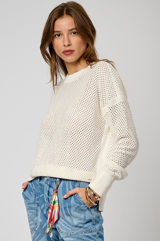 T-shirt Leore - Ecru