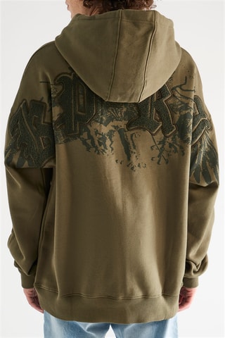 Sweater met Capuchon Salto - Kaki