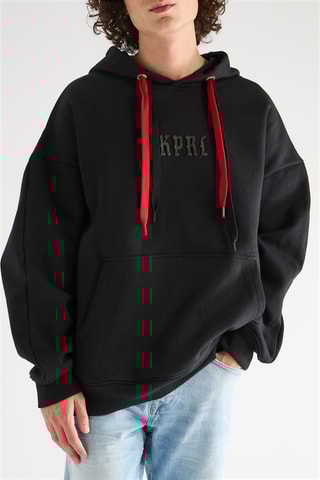 Sweater met Capuchon Salto - Zwart