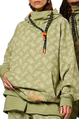 Sweater met Capuchon Volt - Kaki