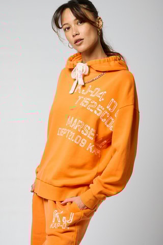 Sweater met Capuchon Vock - Oranje