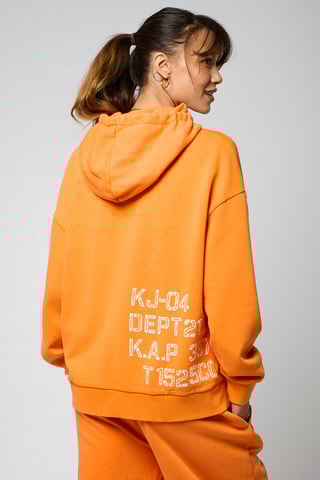 Sweater met Capuchon Vock - Oranje