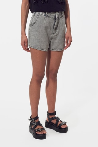 Spijkershort Sita - Grijs