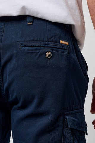 Rechte Bermuda Barco - Marineblauw