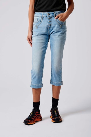 Driekwart Jeans Loli - Blauw