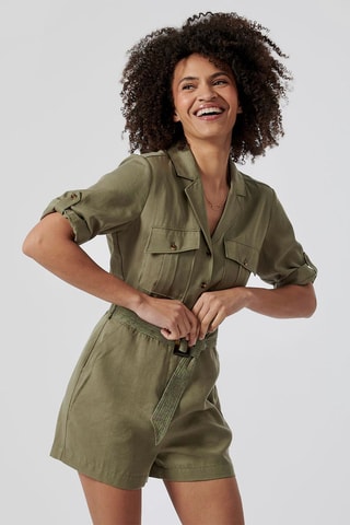 Playsuit Caryl - Kaki