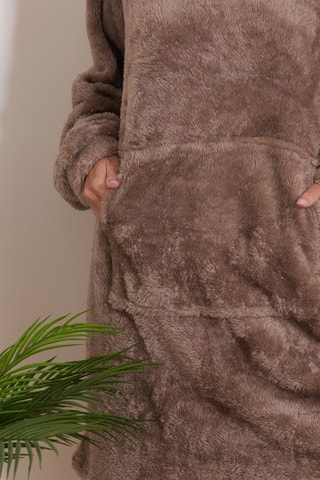 Bata polar Leeza - Marrón