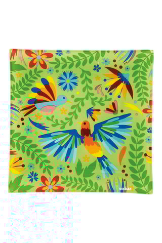 4 platos llanos - 18 x 18 cm