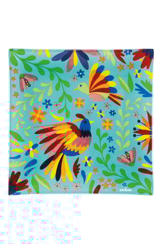 4 platos llanos - 18 x 18 cm