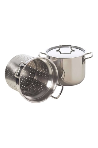 Vaporera de acero inoxidable para pasta - 6 l