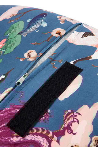 Fauteuil - Indigo - Toucher velours