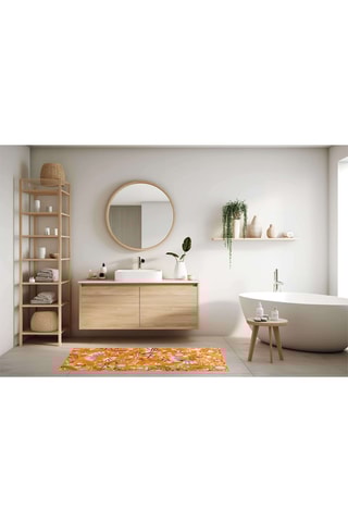 Alfombra - Naranja - 55 x 110 cm