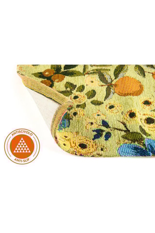 Alfombra de pasillo - Verde claro - 55 x 110 cm