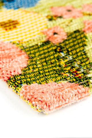 Alfombra de pasillo - Verde claro - 55 x 110 cm