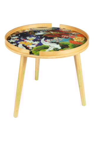 Mesa de centro de bambú - 48 x 44 cm