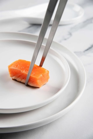 6 platos de postre de cerámica Nordic - 20 cm