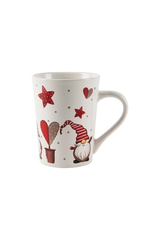 4 tazas de cerámica Gnomo - 38 cl