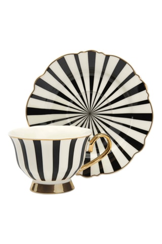 Juego de café de porcelana New Bone China Alice - 50 cl