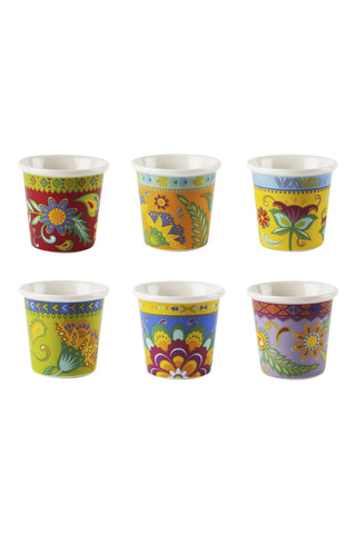 6 tazas Caffe Gipsy - 90 ml