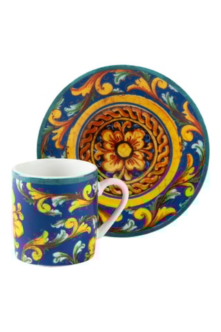 Juego de café de porcelana Trinacria - 6 personas