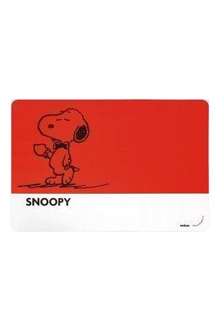 4 manteles individuales Snoopy - 43 x 28 x 0,5 cm