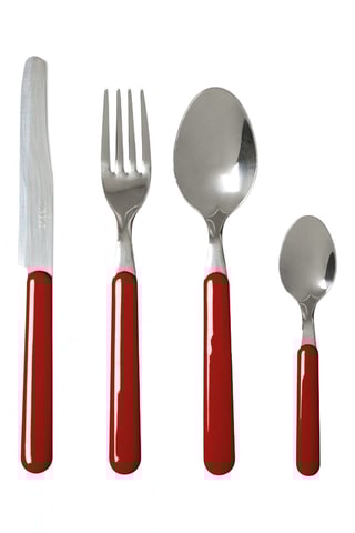 Cubertería de acero inoxidable Fashion - 24 piezas