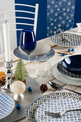 Cubertería de acero inoxidable Milano -  24 piezas