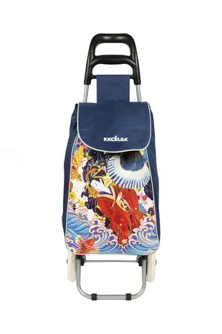 Carro de la compra Kimono - Azul ­- 38 l