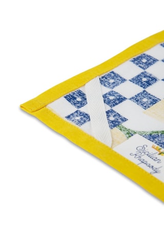 Paño - Amarillo y azul