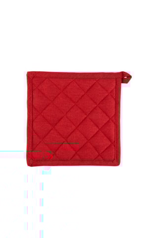 Agarrador - Rojo, blanco y gris