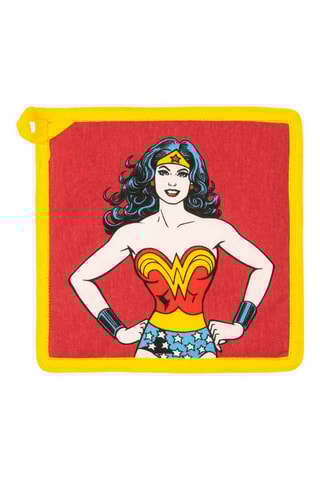 Agarrador Wonder Woman La Liga de la Justicia DC Comics - Amarillo y rojo