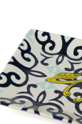 6 fuentes de cerámica - 25 x 15 x 2,5 cm