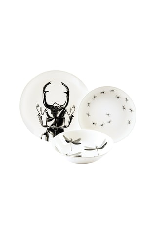 3 platos de cerámica Faune & Flore - 27/20/21 cm