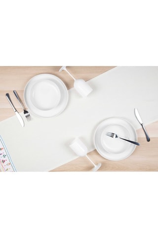 6 platos llanos de cerámica Nordic - 27 cm