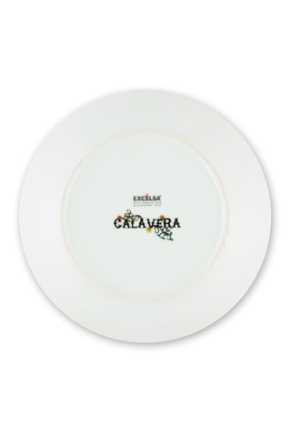 Vajilla de porcelana Calavera - 18 piezas