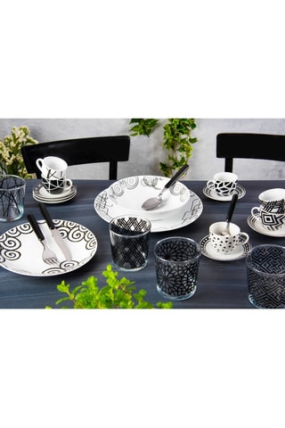 Vajilla de porcelana Magic - 12 piezas