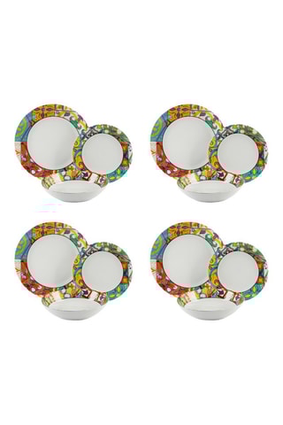 Vajilla de porcelana Belem - 12 piezas