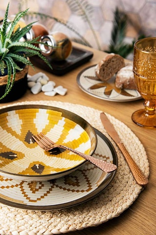 Vajilla de cerámica Dakar - 12 piezas