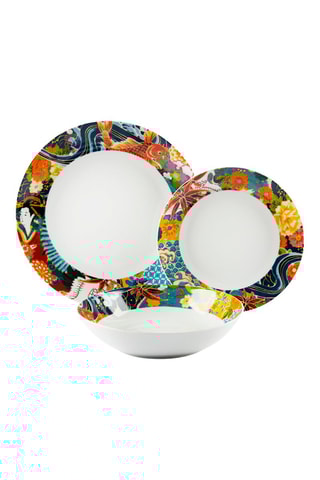 Vajilla de porcelana Nippon - 18 piezas