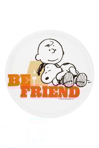 6 platos de porcelana para pizza Snoopy y Peanuts - 30,5 x 30,5 x 2 cm