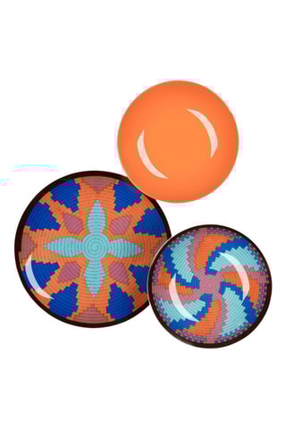 Vajilla de porcelana y gres Dakar - 18 piezas