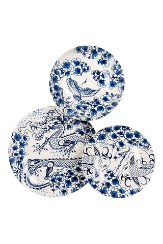 Vajilla de cerámica Zen - 18 piezas