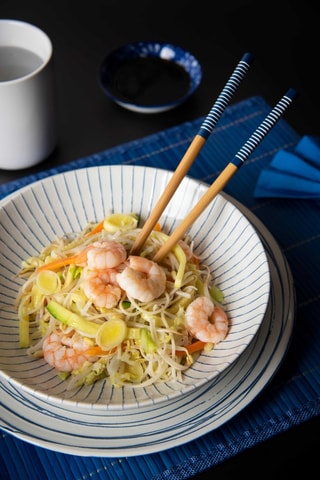 Vajilla de cerámica Hanami - 18 piezas