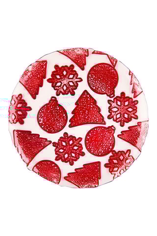 2 fuentes Panettone Xmas - 34 cm