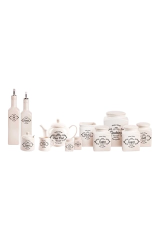 Salero en tarro de cerámica - 70 cl