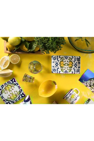 6 tazas de café de vidrio soplado Amalfi - 9 cl