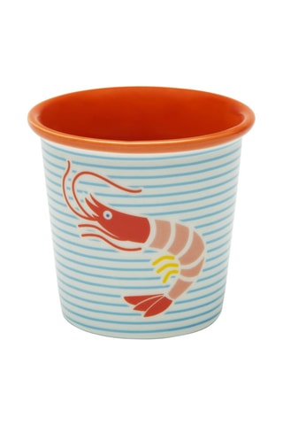 6 tazas de café de porcelana New Bone China Corfu - 9 cl